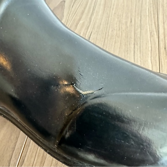 Hunter REGENT Black Equestrian Riding Boot Style Rare No Buckle wellies FLAW - Picture 8 of 15